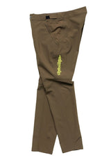 Troy Lee Designs Skyline Chill Pant 25.2 Mono Dark Earth SIDE-FRONT DETAILS