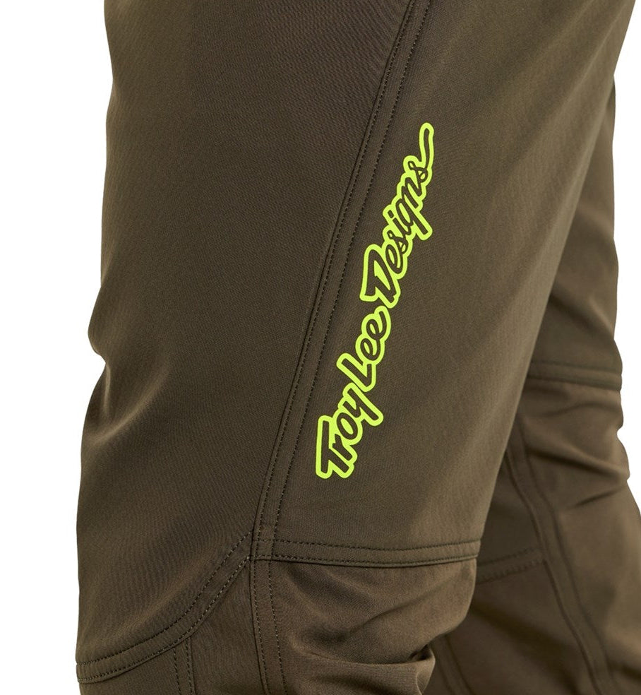 Troy Lee Designs Skyline Chill Pant 25.2 Mono Dark Earth DETAILS