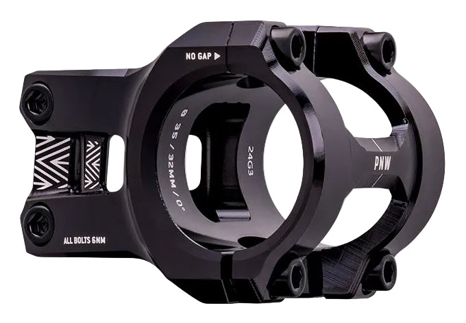 PNW Loam Stem 35mm Blackout Black