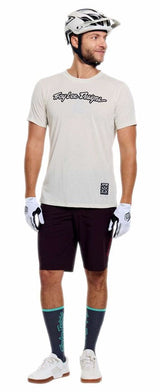 Troy Lee Designs Skyline Trail Short W/Liner Mono Bark FRONT FACING MODEL