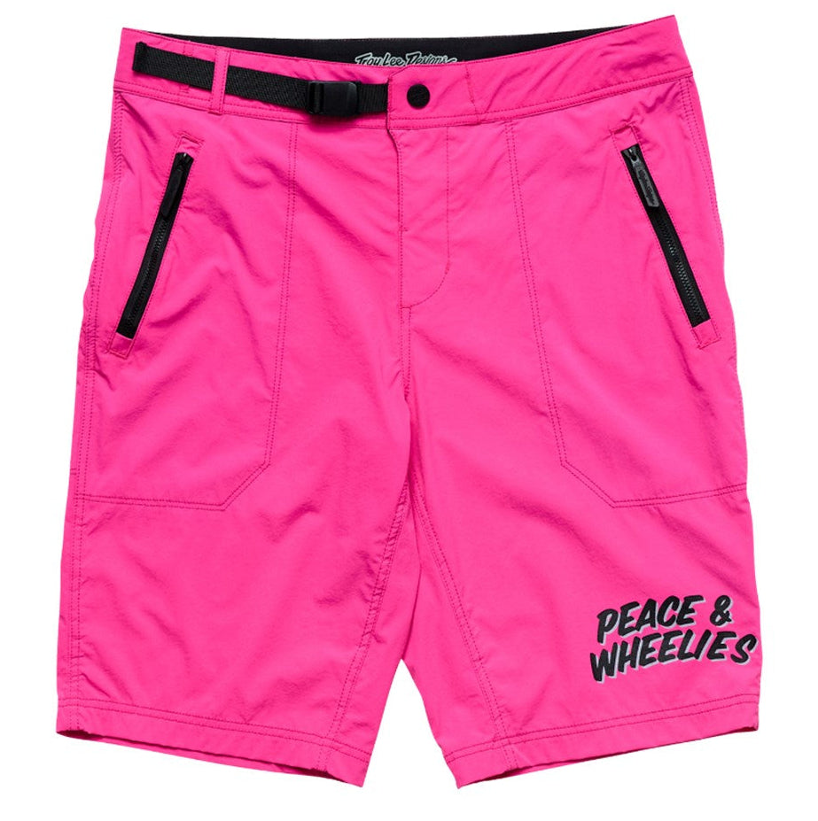 Troy Lee Designs Skyline Trail Short 25.2 Washed Out Party Pink FRONT