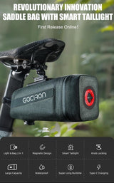 Gaciron Bird Nest Saddle Bag w/Light Large