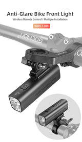 Gaciron Kiwi 1200LM Anti Glare Front Bike Light