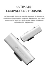 Gaciron Kiwi 1200LM Anti Glare Front Bike Light White