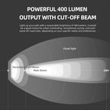 Gaciron Kiwi 400LM Anti Glare Front Bike Light