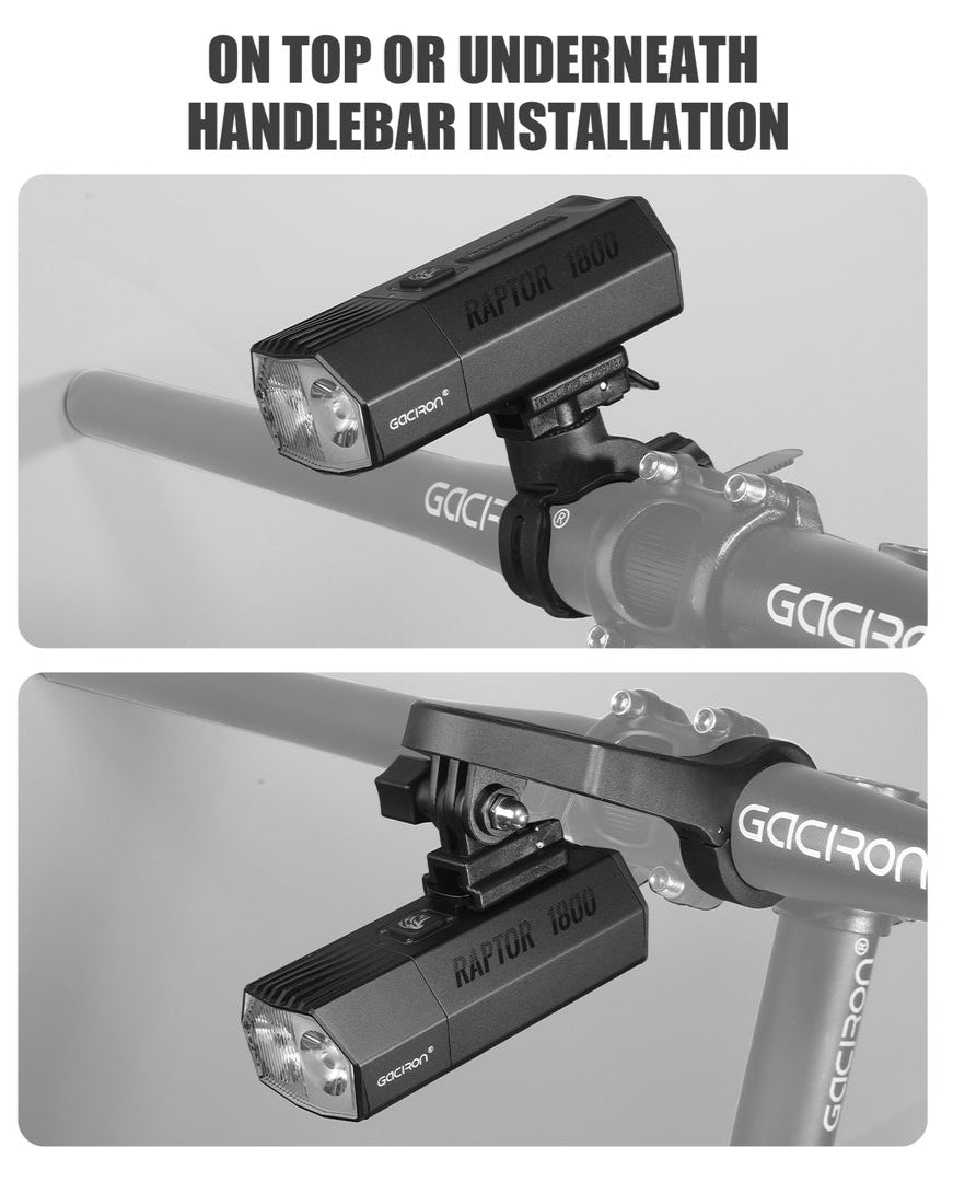 Gaciron Raptor 1800LM High Power Front Light