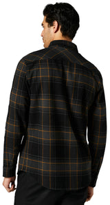 Fox TRAILDUST 2.0 FLANNEL Black BACK FACING MODEL