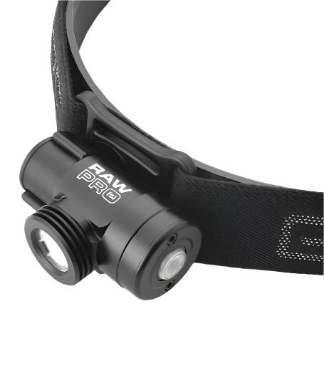 Exposure Lights RAW Pro # 2 Head Torch. Max White 265 / Red 75