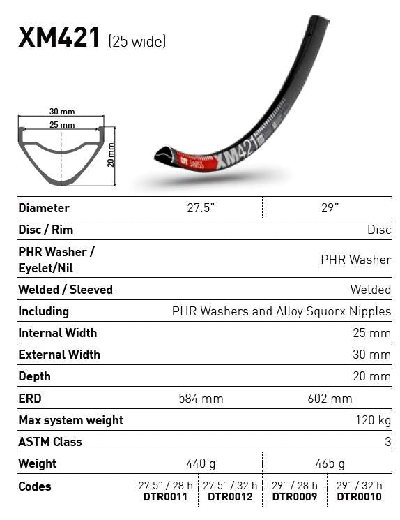 DT Swiss XM421 29