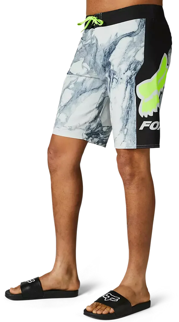 Fox KARRERA 20" BOARDSHORT  - Light Grey SIDE DETAILS