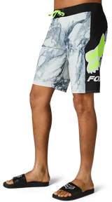 Fox KARRERA 20" BOARDSHORT  - Light Grey SIDE DETAILS