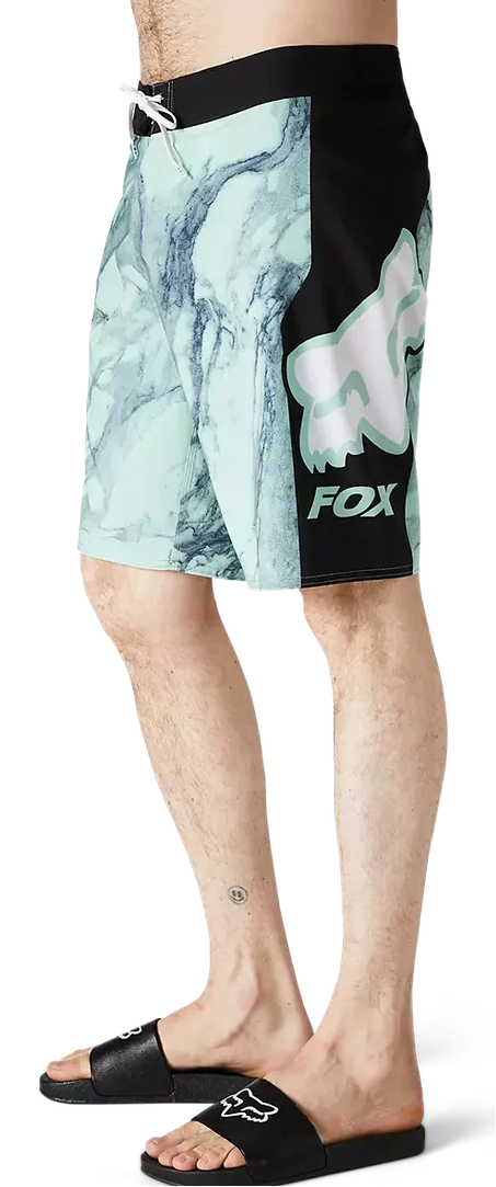 Fox KARRERA 20" BOARDSHORT - Jade SIDE DETAILS