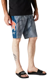 Fox KARRERA 20" BOARDSHORT - Dark Indigo SIDE - FRONT