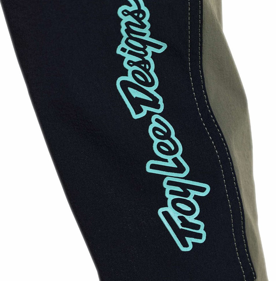 Troy Lee Designs Youth Skyline Trail Pant Mono Army DETAILS