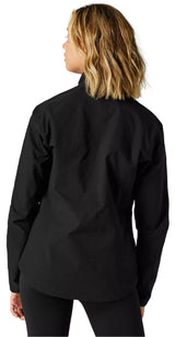Fox WOMENS TRAVELLED PARKA Black BACK FACING MODEL