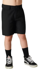 Fox YOUTH ESSEX TECH STRETCH - Black SIDE FRONT