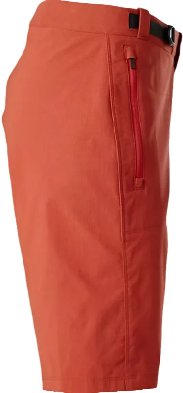 Fox WOMENS RANGER SHORT W/LINER - Red Clay SIDE