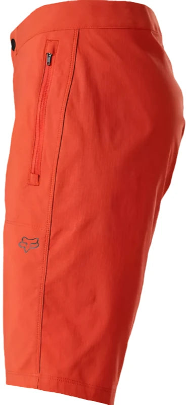 Fox WOMENS RANGER SHORT W/LINER - Red Clay SIDE