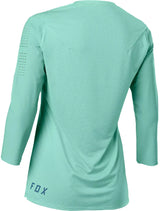 Fox WOMENS FLEXAIR 3/4  JERSEY - Jade Back