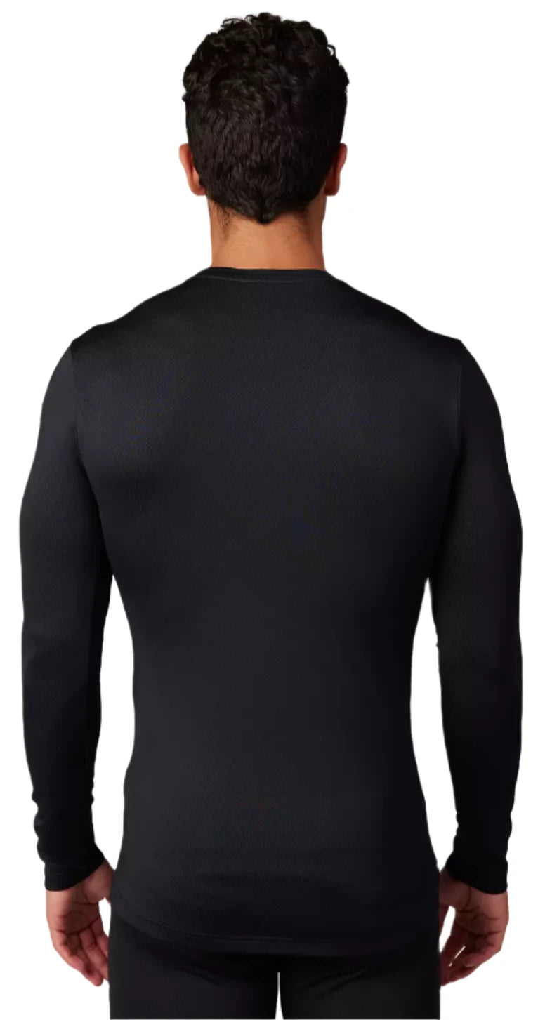 Fox TECBASE FIRE LS SHIRT - Black BACK