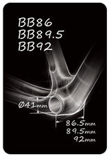 Token Ninja Lite BB4124PS Bottom Bracket for Shimano
