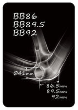 Token BB841T-41-C3 Ninja Oversize Bottom Bracket for Shimano Premium