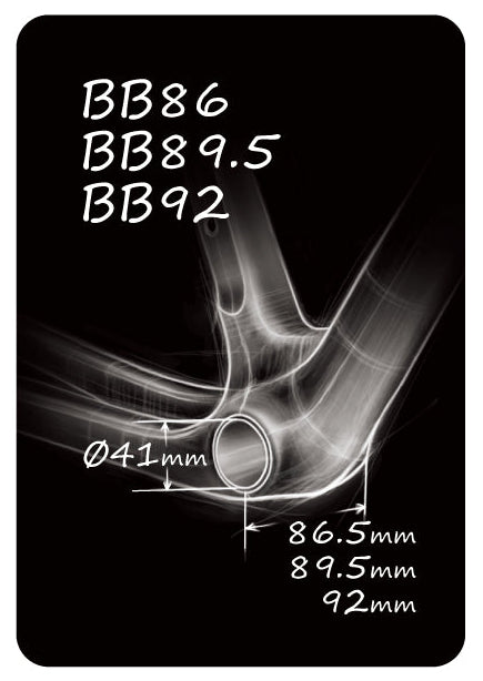 Token BB4129SR Press Fit Bottom Bracket for DUB