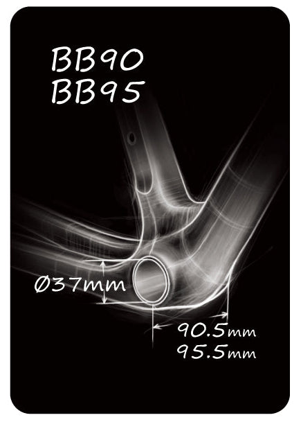 Token Ninja BB3724 Ceramic Bottom Bracket for Trek BB90/95