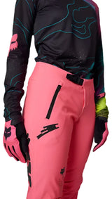Fox WOMENS FLEXAIR PANT LUNAR - Pink SIDE FRONT