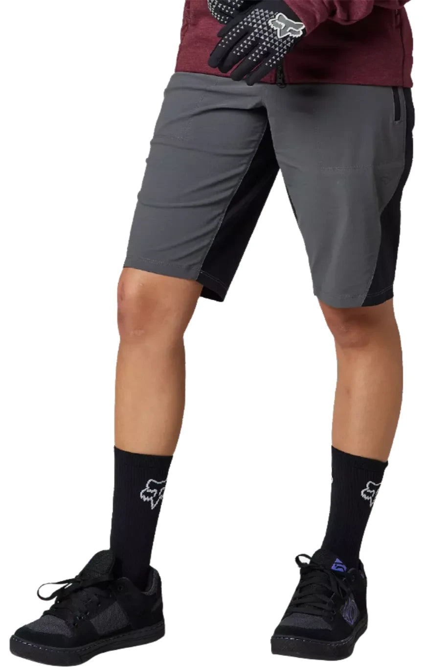 Fox WOMENS RANGER WATER SHORT - Dark Shadow SIDE FRONT