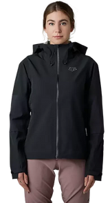 FOX WOMENS DEFEND 3L WATER JACKET FRONT