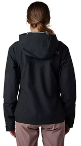 FOX WOMENS DEFEND 3L WATER JACKET BACK