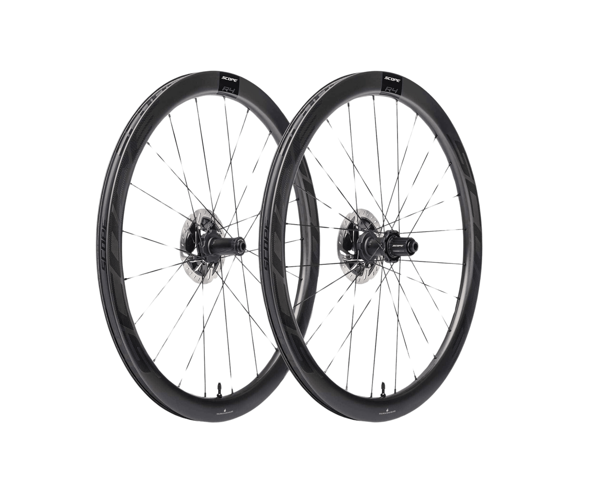 Scope R4 Disc Brake Black SRAM XDR Road Wheelset