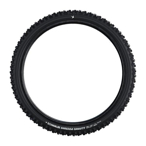 Schwalbe Shredda Rear  27.5 x 2.50 Gravity PRO Radial Ultra Soft Compound TUBELESS