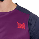 Troy Lee Designs Skyline Pro Short Sleeve Jersey Fangs Sangria detail