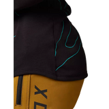 Fox WOMENS RANGER MID LS JERSEY LUNAR Black Side 