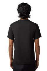 Fox THE FORMAT SS TECH TEE Black BACK FACING MODEL