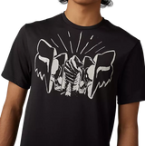 Fox THE FORMAT SS TECH TEE Black DETAILS