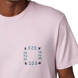 Fox HINKLEY SS PREM TEE - Blush FRONT PRINT
