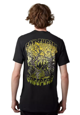 Fox THRILLEST SS PREM TEE Black BACK FACING MODEL