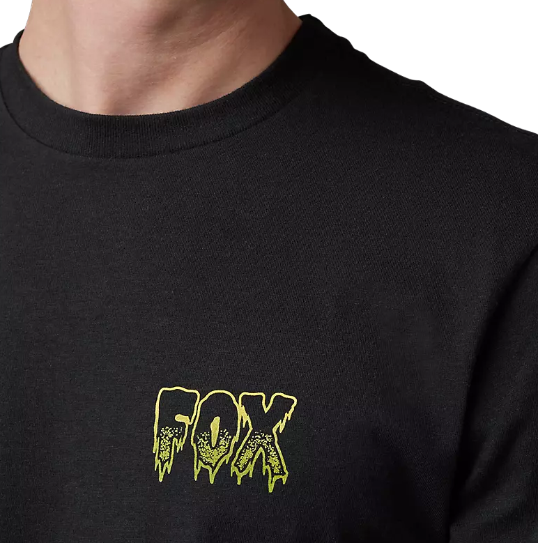 Fox THRILLEST SS PREM TEE Black DETAILS
