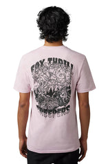 Fox THRILLEST SS PREM TEE Blush BACK FACING MODEL