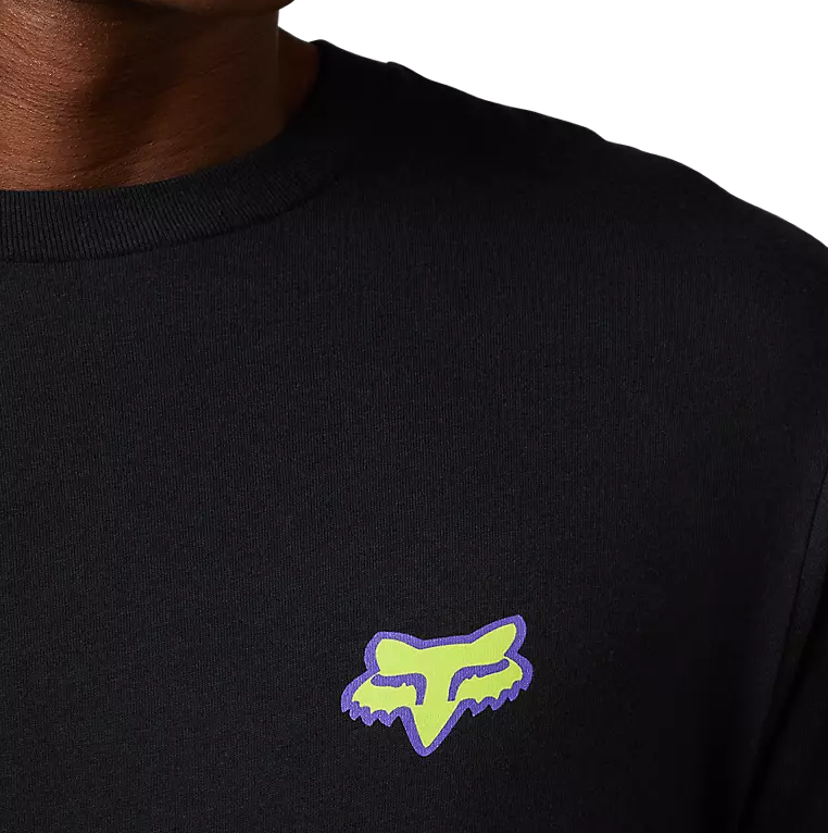 Fox MORPHIC SS PREM TEE Black DETAILS
