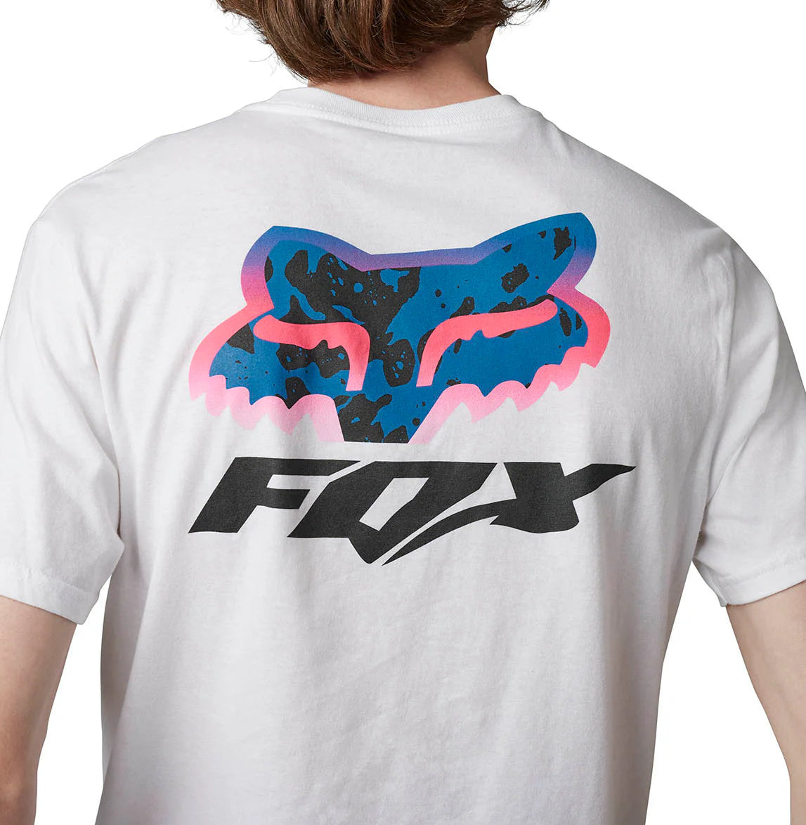 Fox MORPHIC SS PREM TEE OptcWhite DETAILS