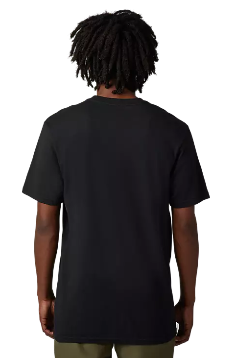 Fox SYZ SS PREM TEE Black BACK FACING MODEL