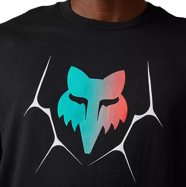 Fox SYZ SS PREM TEE Black DETAILS