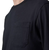 Fox LEVEL UP LS PREM PKT TEE Black DETAILS