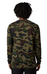 Fox VZNS LS TECH TEE CAMO GreenCam BACK FACING MODEL