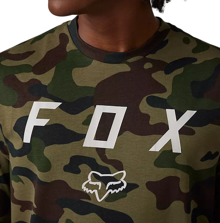 Fox VZNS LS TECH TEE CAMO GreenCam DETAILS