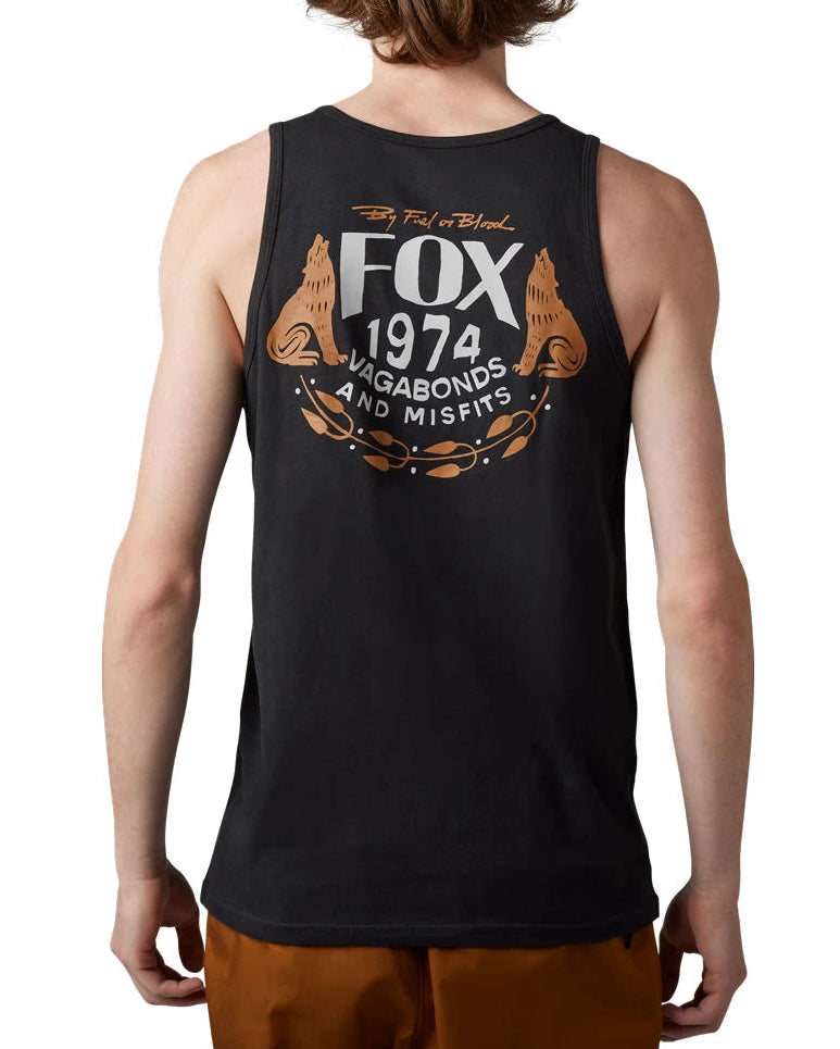 Fox PREDOMINANT PREM TANK Black BACK FACING MODEL